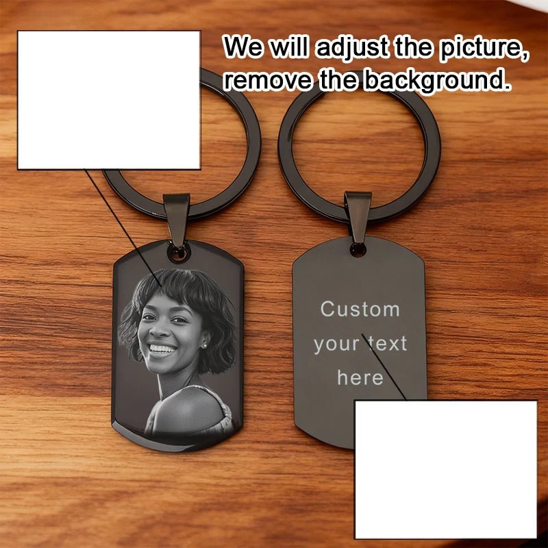 Portachiavi Personalizzato con Foto | Regalo Romantico San Valentino - LoveDrop