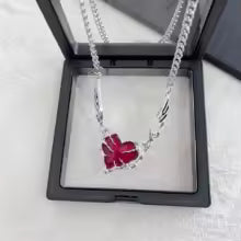 Set Coppia Cuore & Spade • Collane Matching Punk Unisex | LoveDrop™ Italia