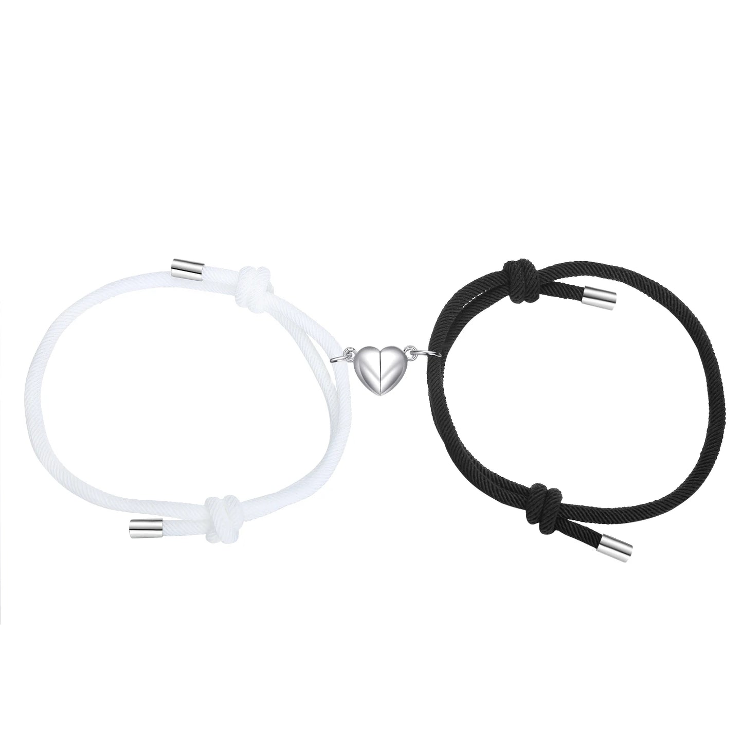 Bracciale di Coppia Magnetico – Cuore Match Attraction