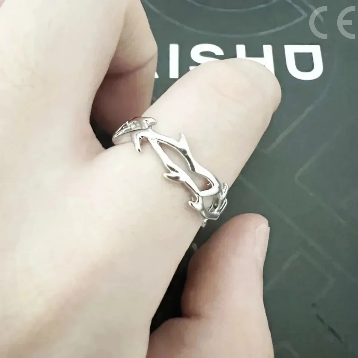 Anello di Coppia Minimal Punk | Acciaio Inossidabile Regolabile