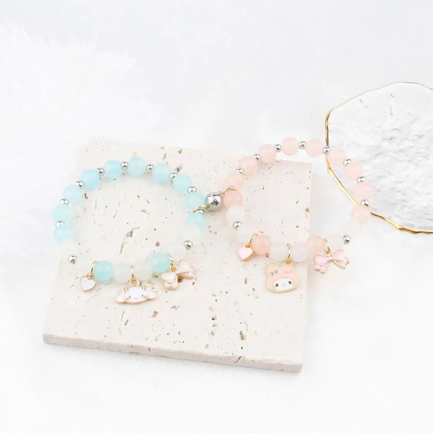 Bracciale di Coppia Magnetico – Perla Attraction