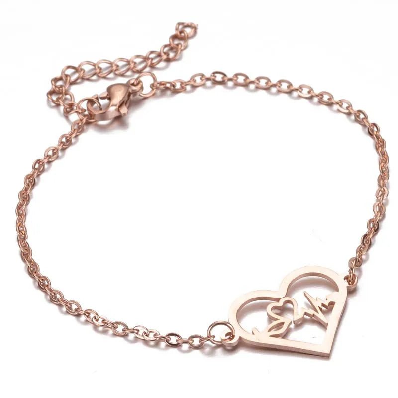 Bracciale Battito Cardiaco in Acciaio – Amore & Connessione - LoveDrop