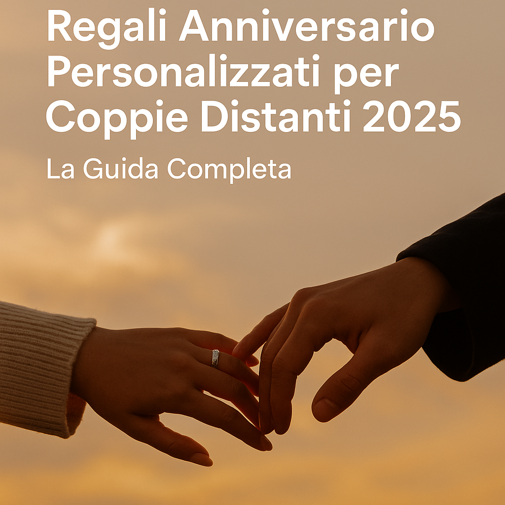 Regali Anniversario Personalizzati per Coppie Distanti Italia 2025