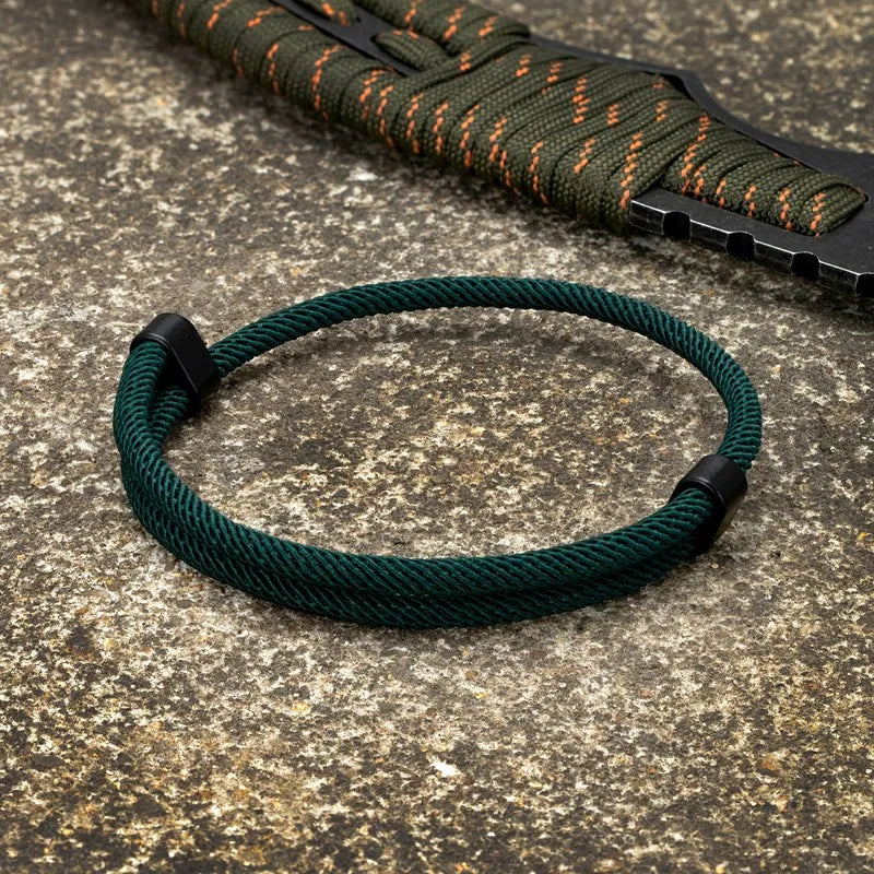 Bracciale di Coppia Rosso Minimal – Legame a Distanza