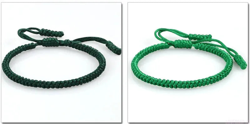 Bracciale Nodo Fortunato Multicolor – Intrecciato a Mano Regolabile