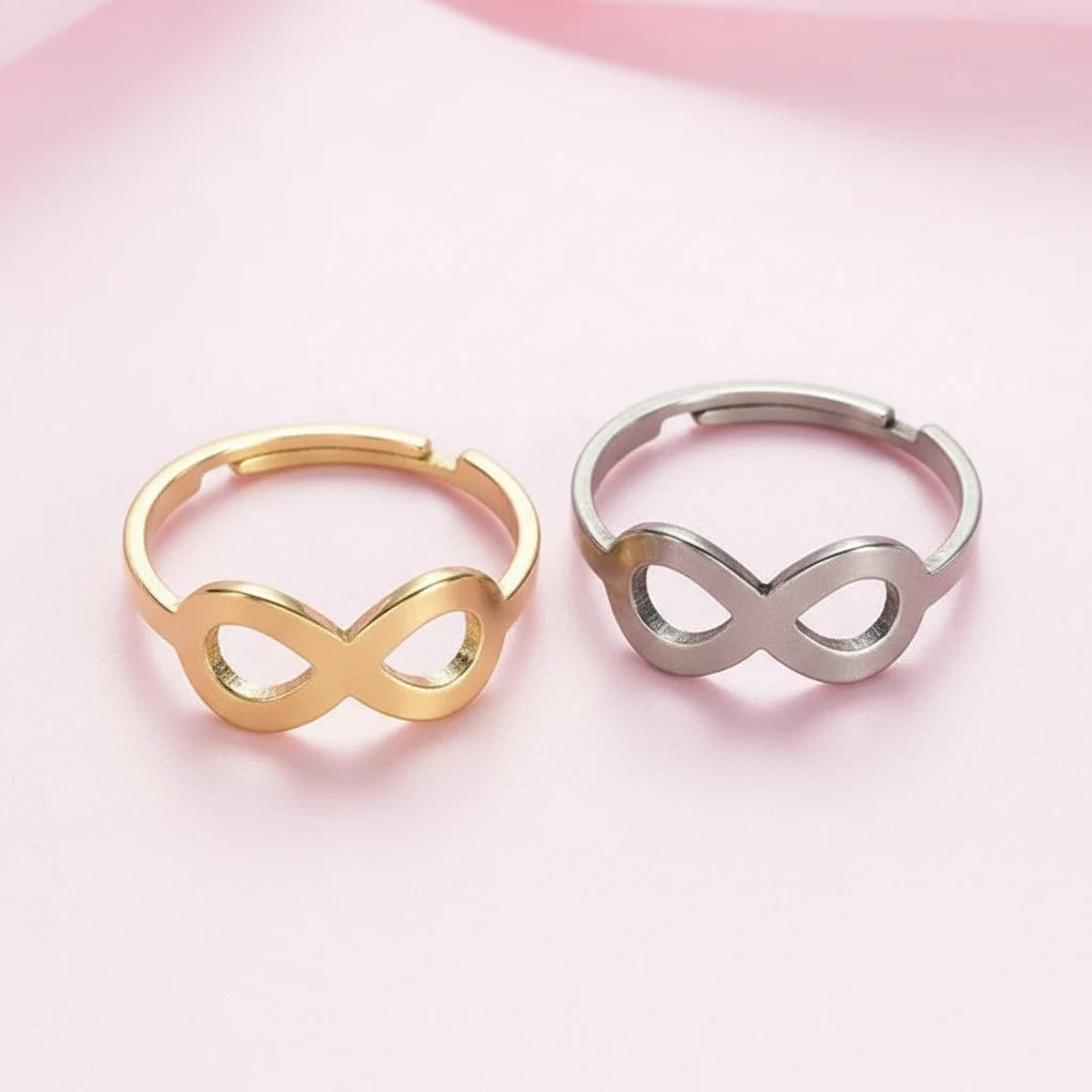 Anello Coppia Infinito | Endless Love Stainless Steel