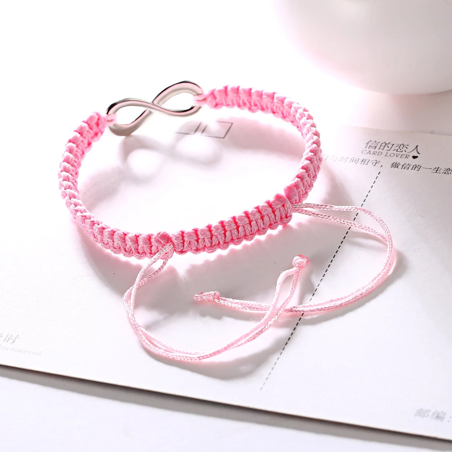 Set Bracciali Intrecciati 2 Pezzi – Infinity Love Handmade