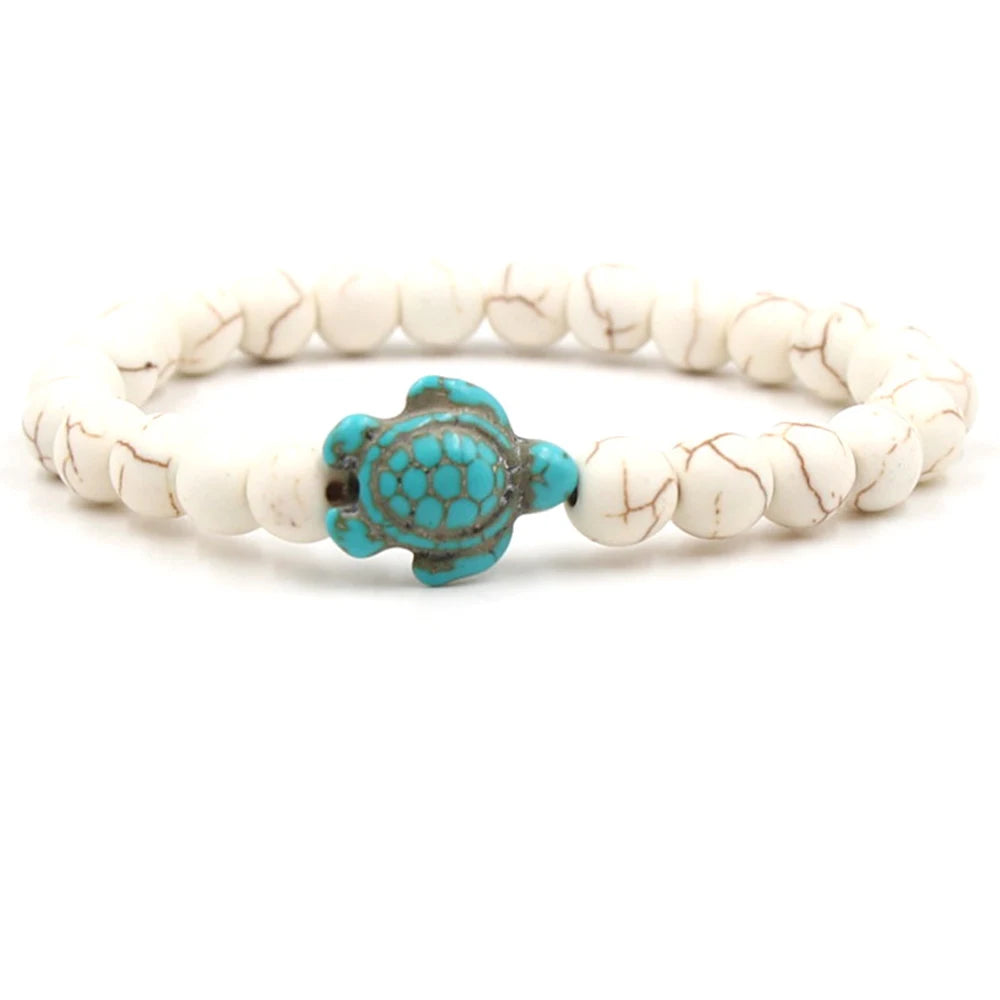 Bracciale Sea Turtle in Pietra Naturale – Beach Edition