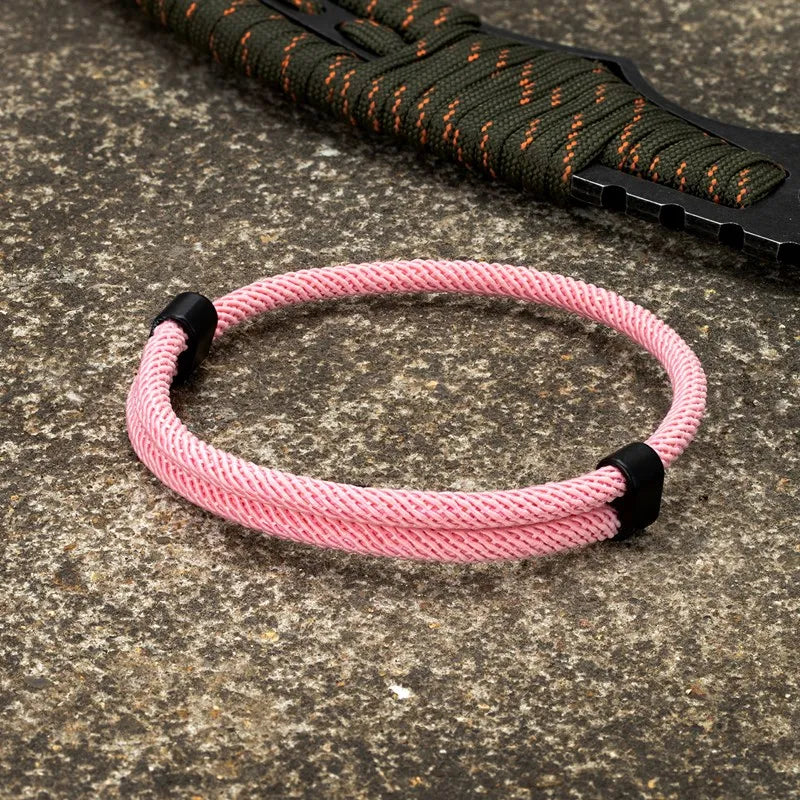 Bracciale di Coppia Rosso Minimal – Legame a Distanza