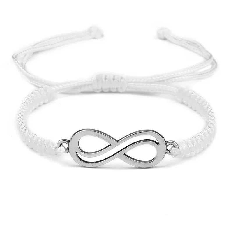 Bracciale Intrecciato Handmade – Simbolo Infinito Regolabile