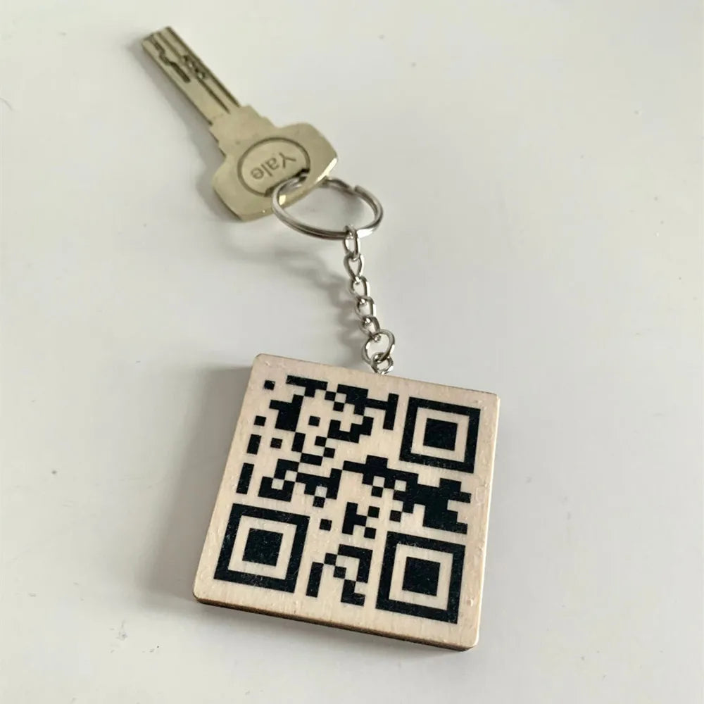 Collana QR Code Personalizzata • Messaggio Segreto • Acciaio Inox | LoveDrop™ Italia