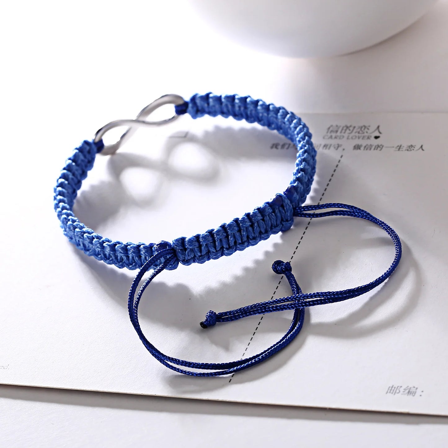 Set Bracciali Intrecciati 2 Pezzi – Infinity Love Handmade