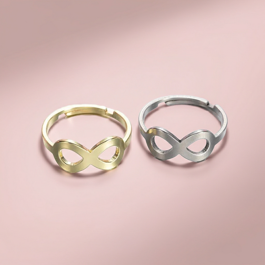 Anello Coppia Infinito | Endless Love Stainless Steel