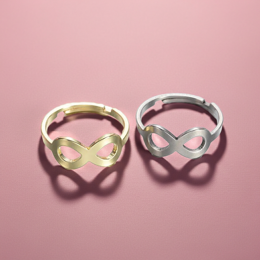 Anello Coppia Infinito | Endless Love Stainless Steel