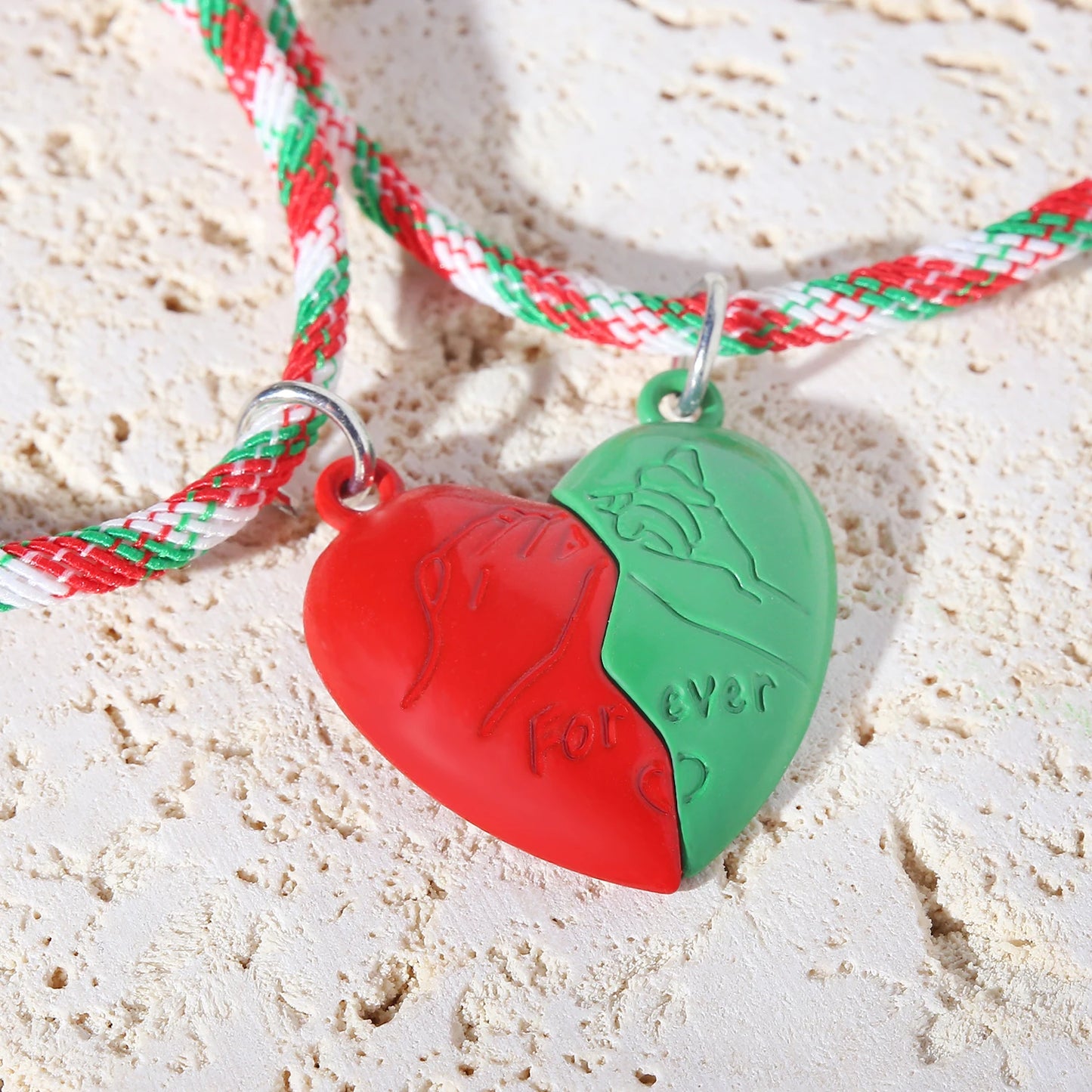 Bracciale di Coppia Magnetico – Cuore Match Attraction