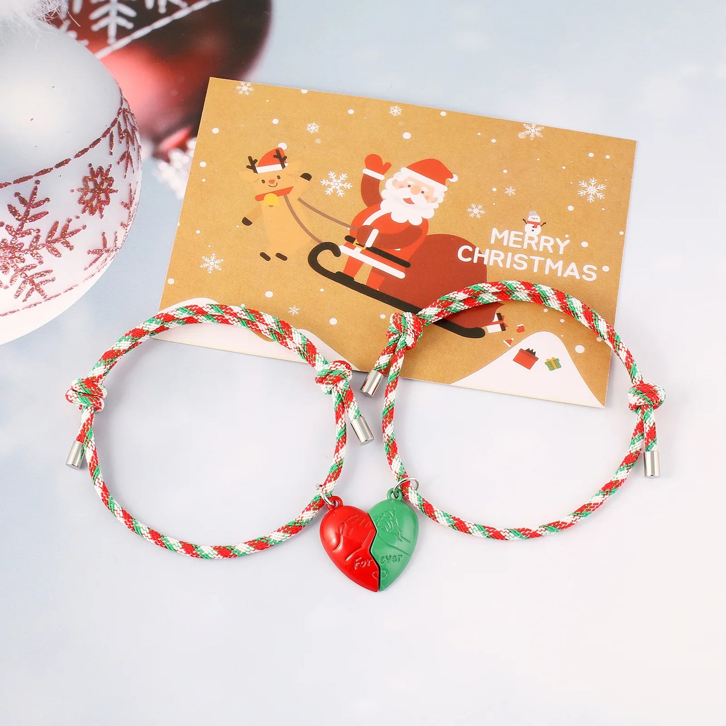 Bracciale di Coppia Magnetico – Cuore Match Attraction