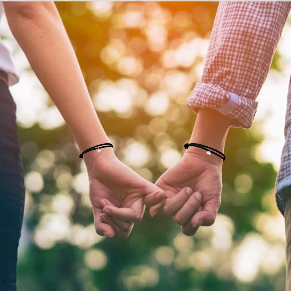Bracciale di Coppia Magnetico – Sole & Luna