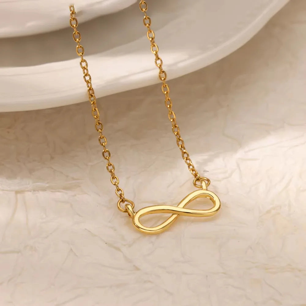 Collana Infinity “Forever” • Simbolo ∞ in Acciaio • Coppia & Love | LoveDrop™ Italia
