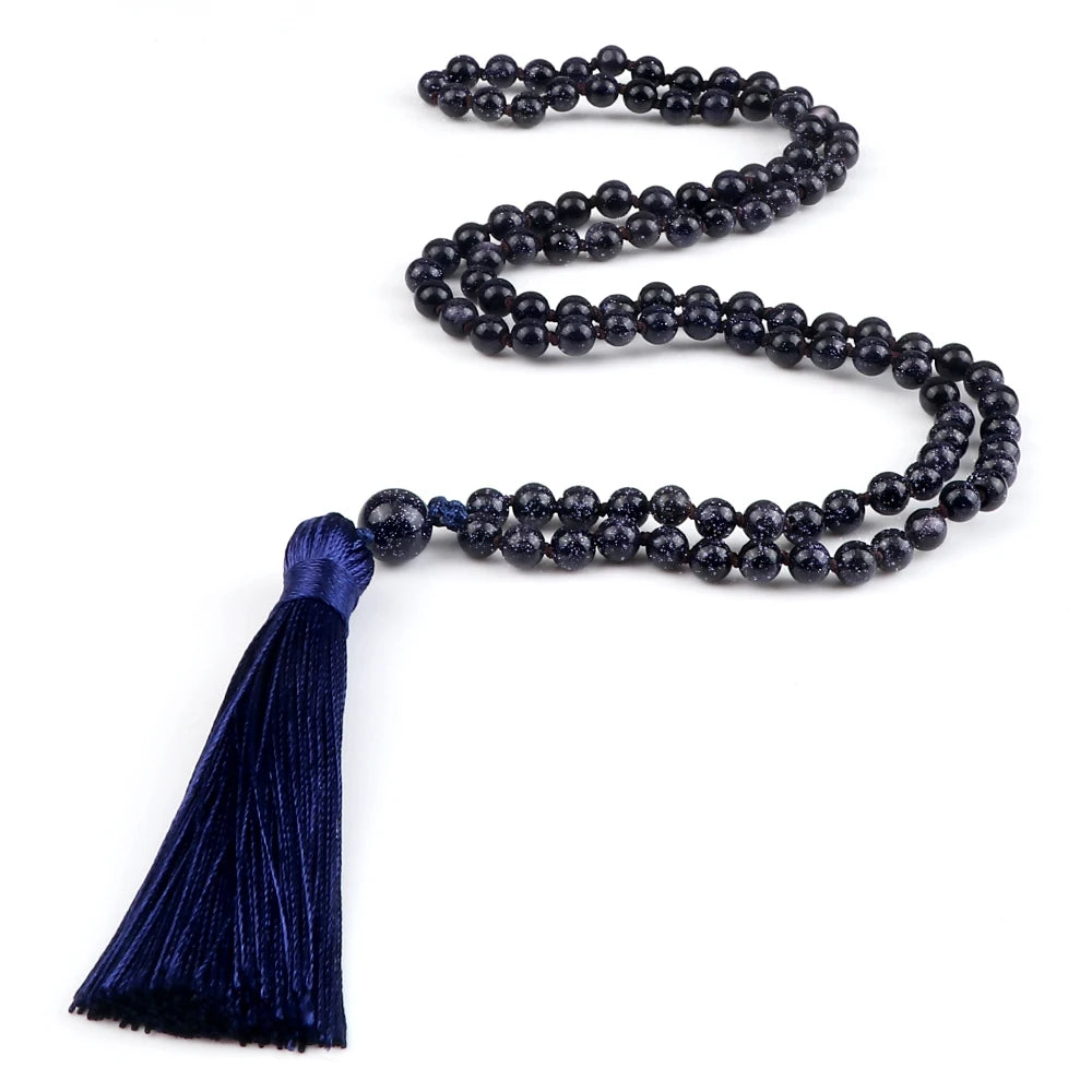 Mala 108 Perle Onice Verde Naturale • Collana Buddha Meditazione Unisex | LoveDrop™ Italia