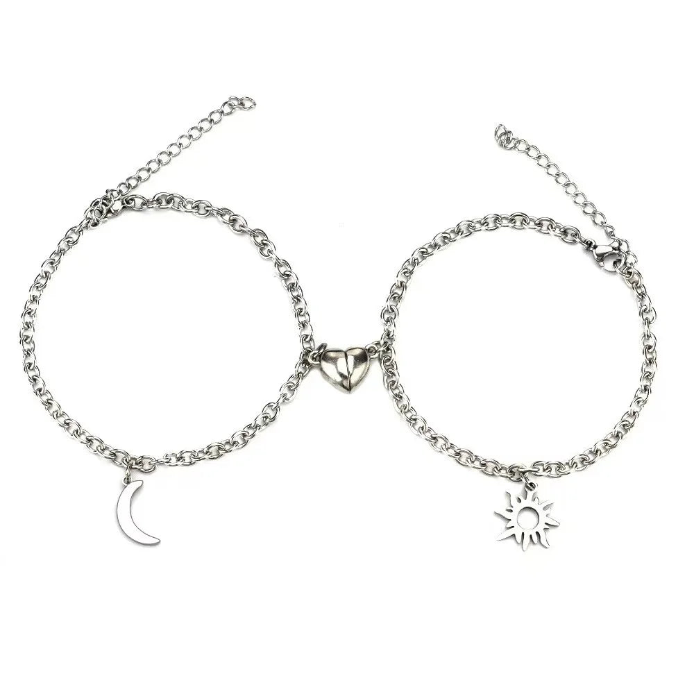 Bracciale di Coppia Magnetico – Buckle Love Edition