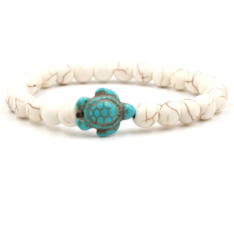 Bracciale Sea Turtle in Pietra Naturale – Beach Edition
