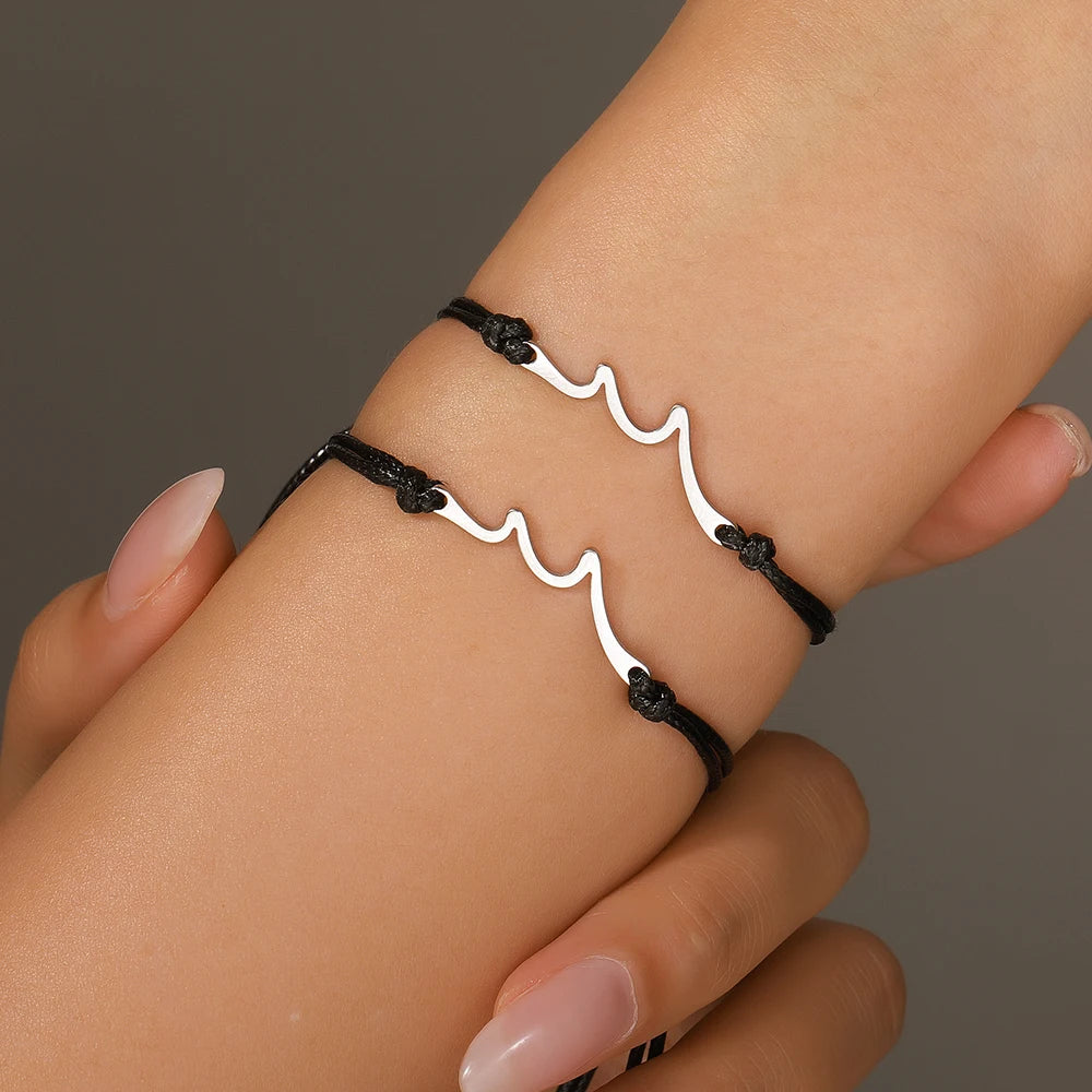 Bracciale Handmade con Simbolo Infinito – Cordino Regolabile