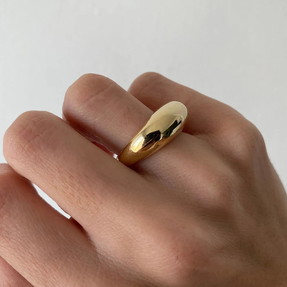 Anello di Coppia Acciaio 316L | Design Minimal Antigraffio