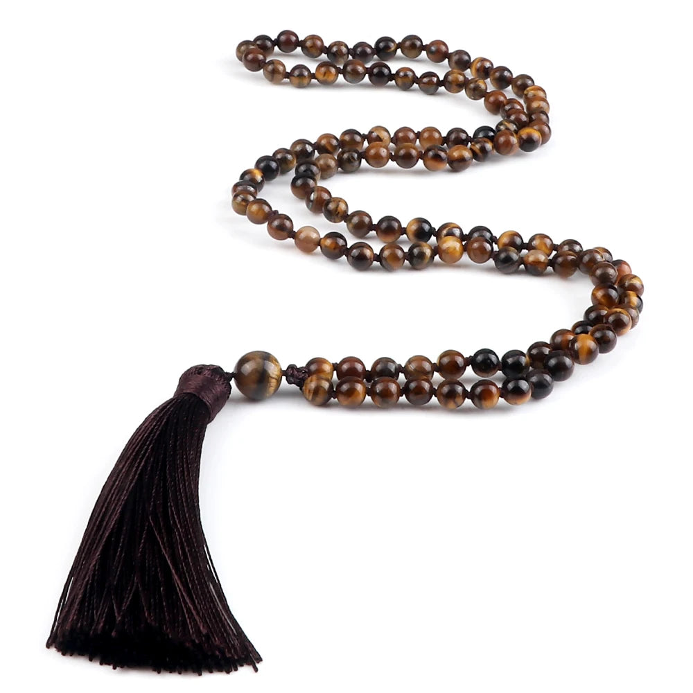Mala 108 Perle Onice Verde Naturale • Collana Buddha Meditazione Unisex | LoveDrop™ Italia