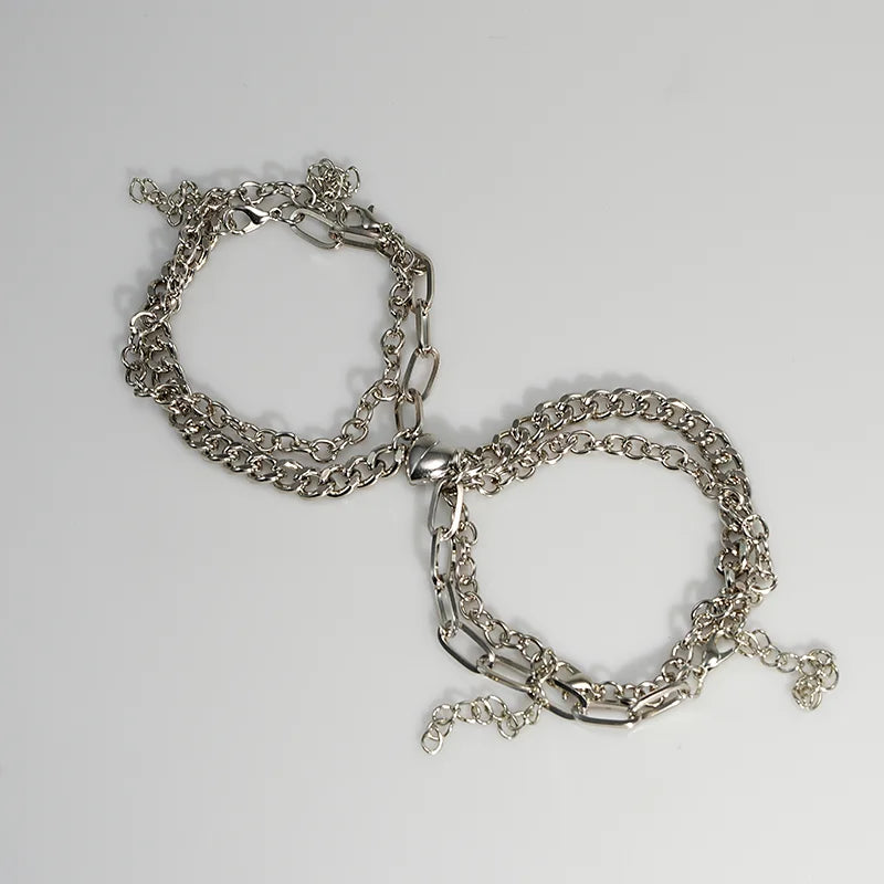 Bracciale di Coppia Magnetico – Buckle Love Edition