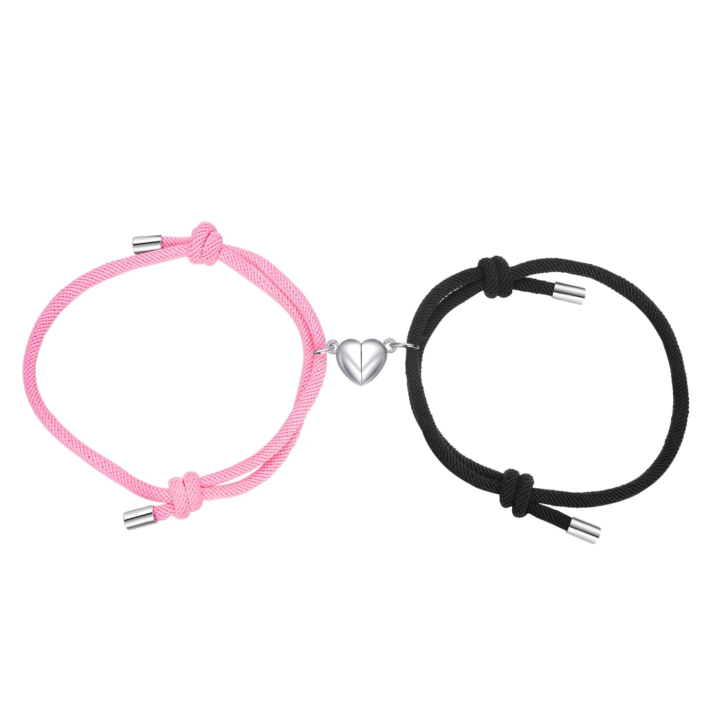 Bracciale di Coppia Magnetico – Cuore Match Attraction