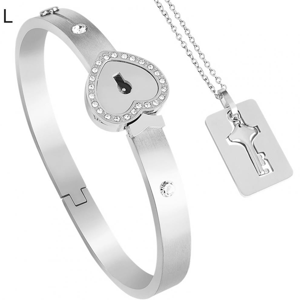 Set Coppia Concentric Lock – Bracciale & Choker in Titanio