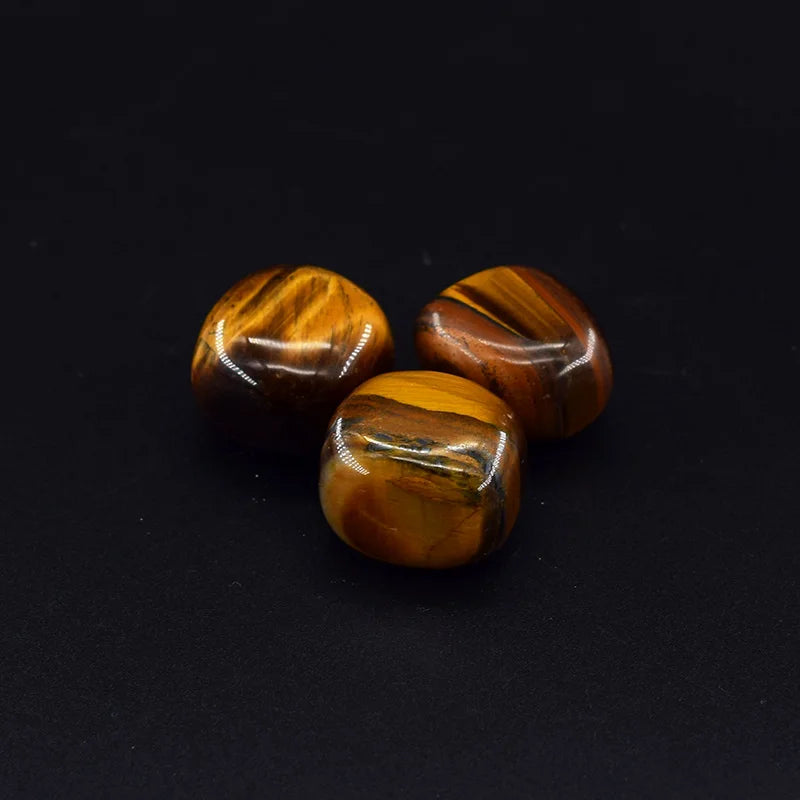 Bracciale Occhio di Tigre & Lava Naturale – Elastico Energia Uomo/Donna