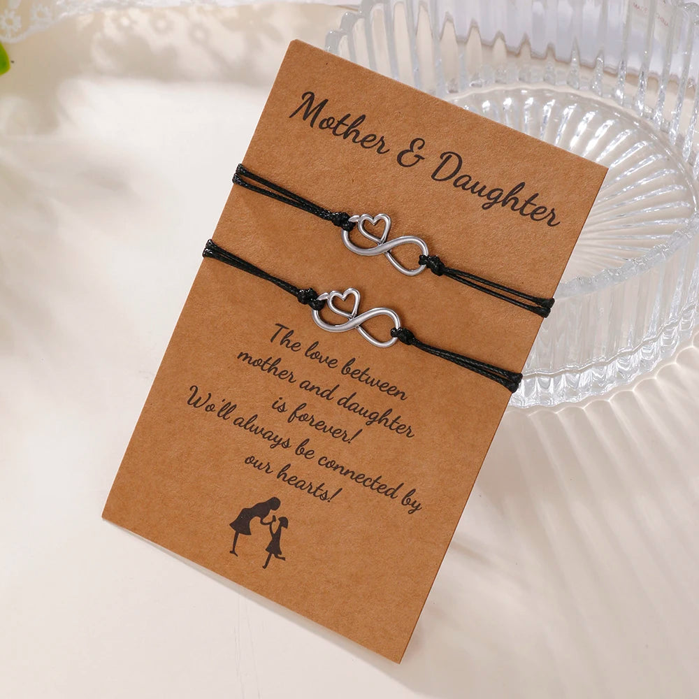 Bracciale Handmade con Simbolo Infinito – Cordino Regolabile