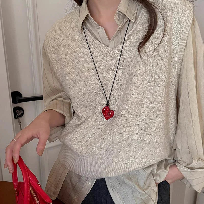 Collana Coppia “Red Skull Heart” – Magnetica Gothic Love | LoveDrop