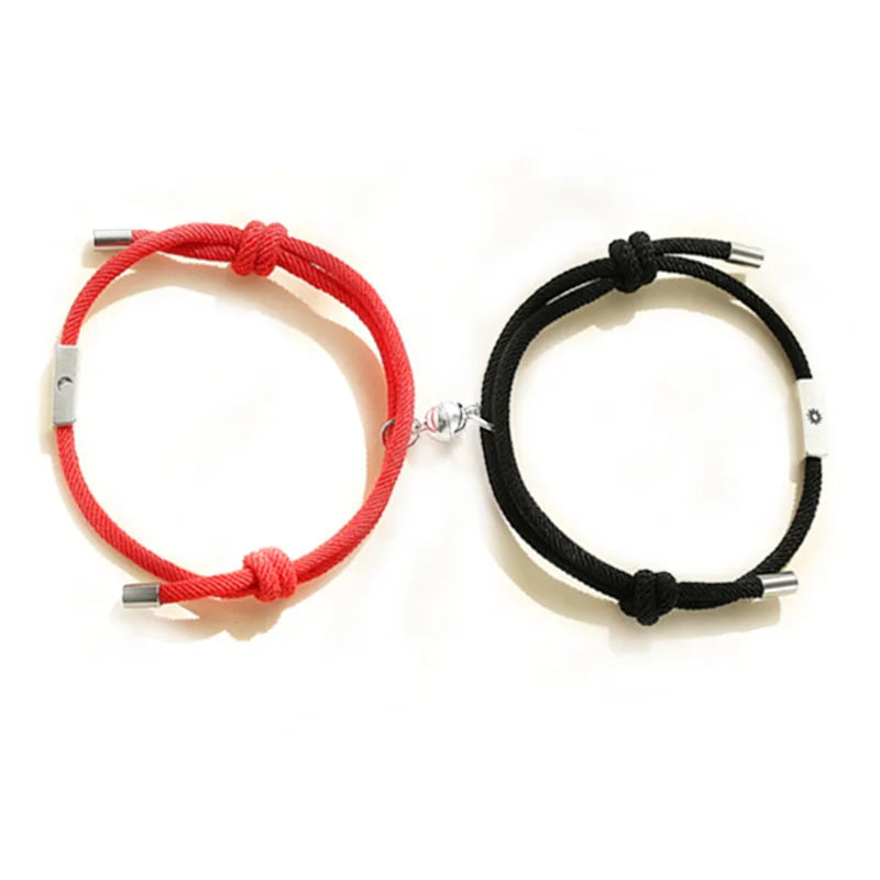 Bracciale di Coppia Magnetico – Sole & Luna