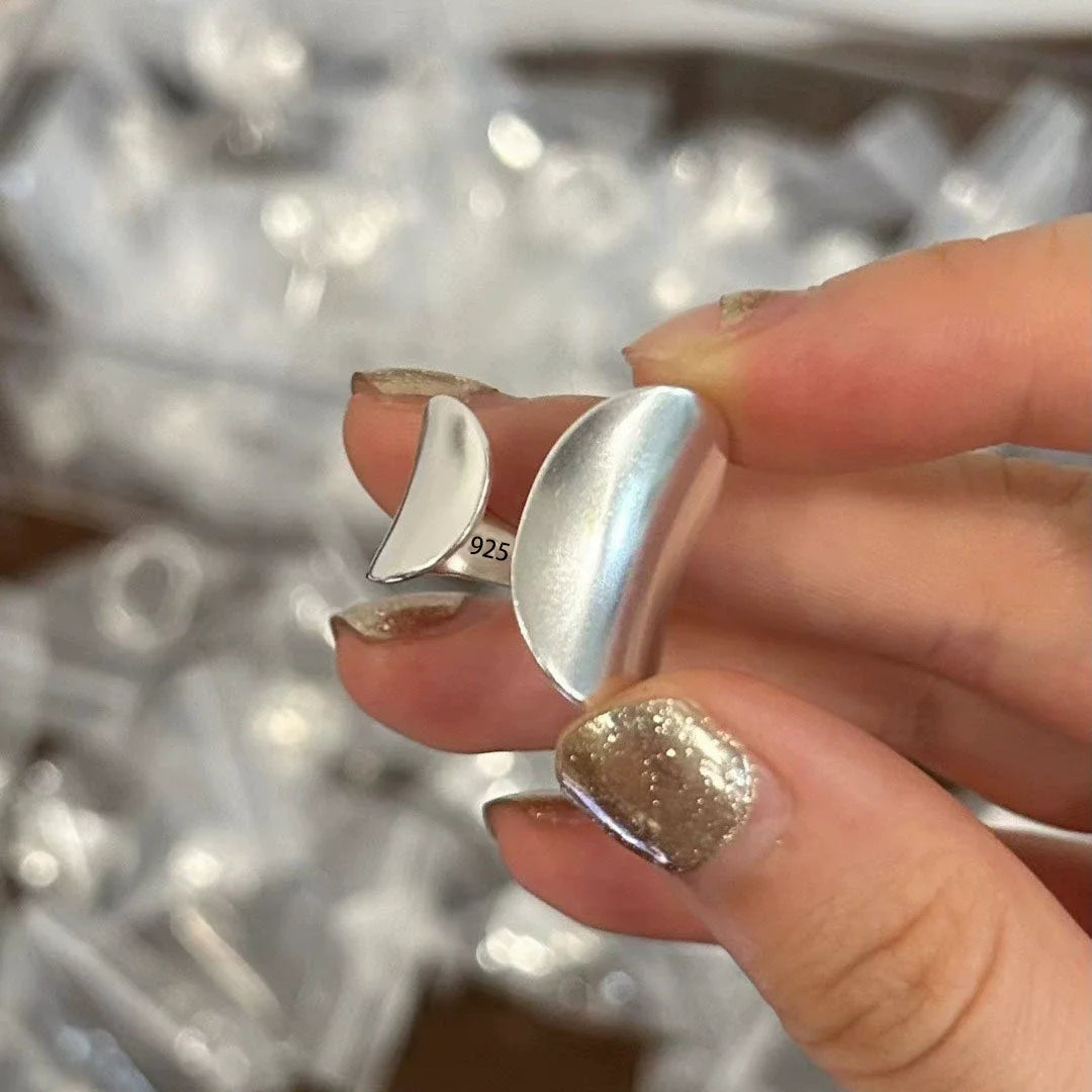 Anello in Argento 925 “Flower Lace” | Elegante, Regolabile, Idea Regalo Romantica