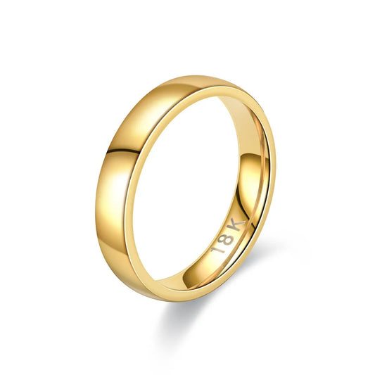 Anello di Coppia Oro Minimal | Promessa Elegante 2025