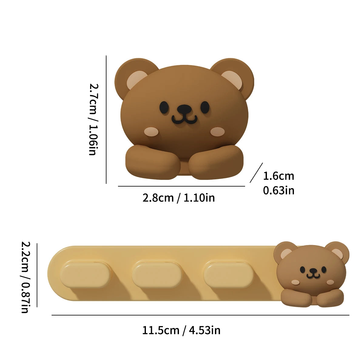 Organizer Cavi da Scrivania WORTHBUY – Clip Autoadesive per Gestione Cavi USB & Smartphone