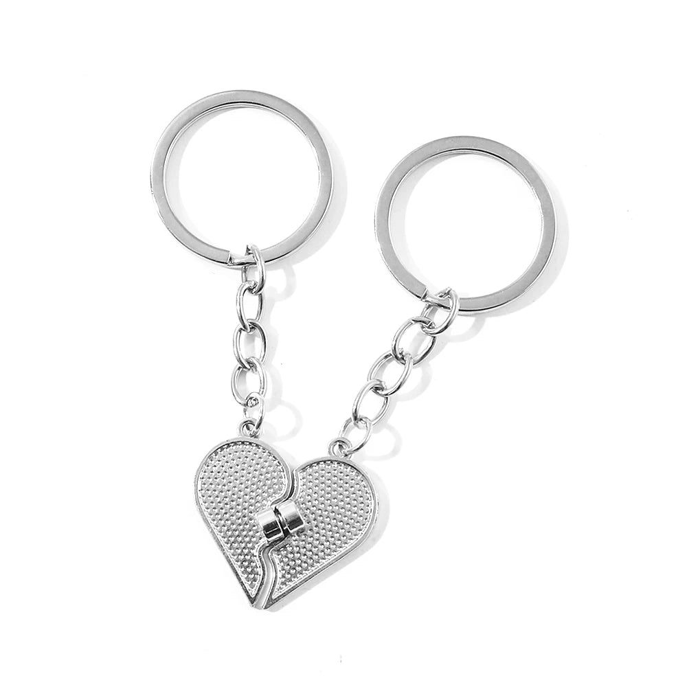 Portachiavi Coppia Stitch & Angel | Idea Regalo Dolce e Originale 2025