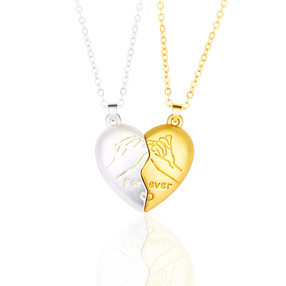 Collana Coppia “Heart & Hands Vintage” – Magnetico Forever | LoveDrop