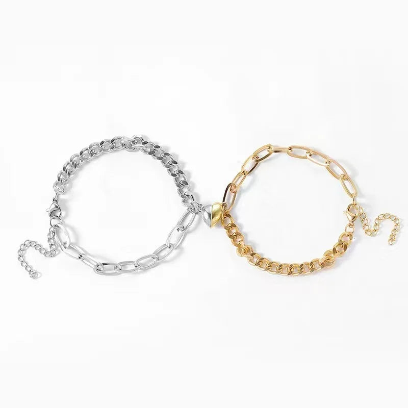 Bracciale di Coppia Magnetico – Buckle Love Edition