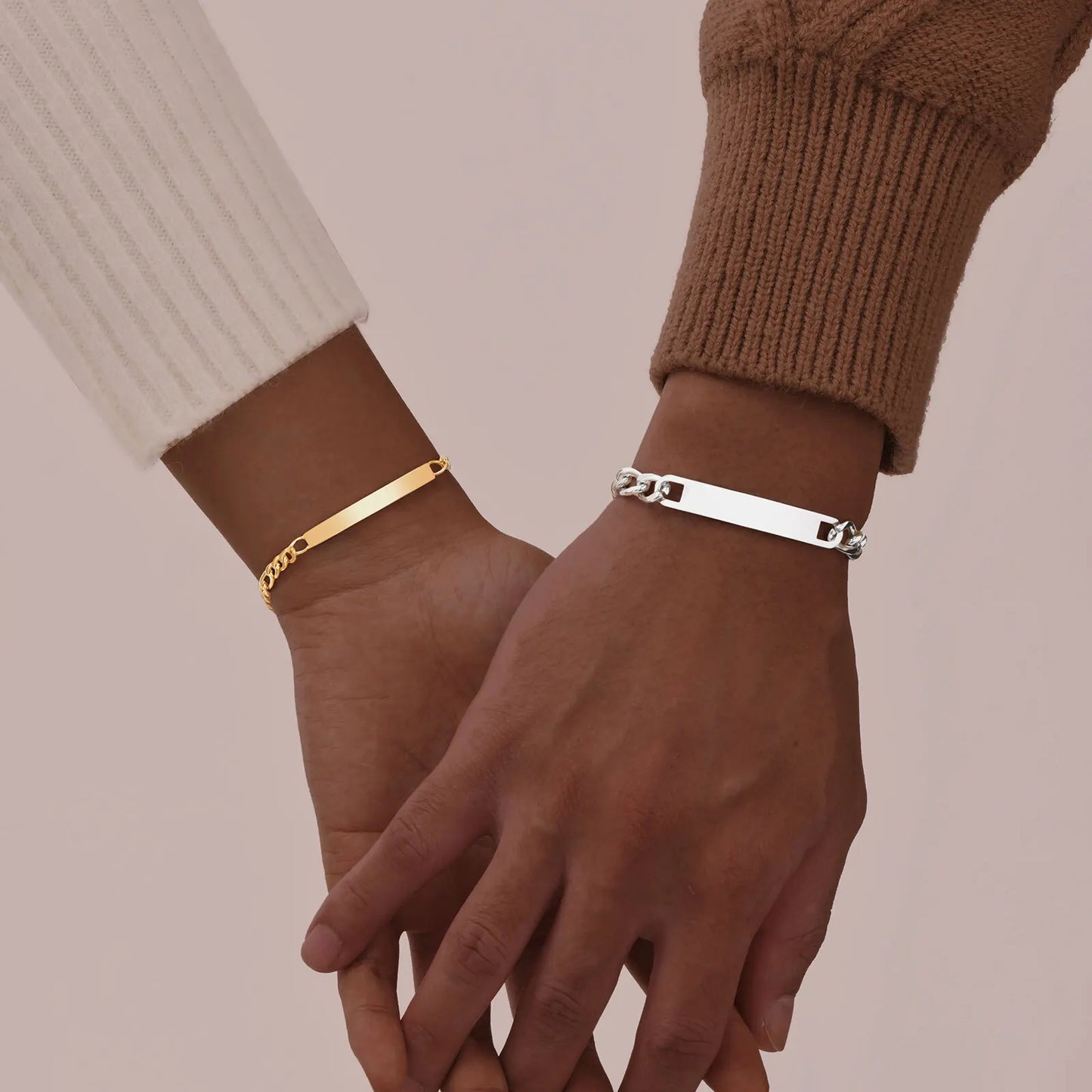 Bracciale Figaro in Acciaio – Incisione Personalizzata Gratuita
