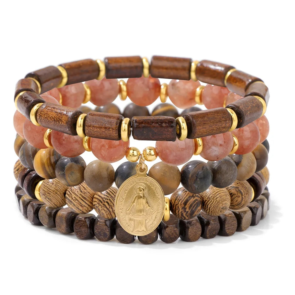 Set Bracciali Uomo – Pietra Vulcanica & Energy Protection