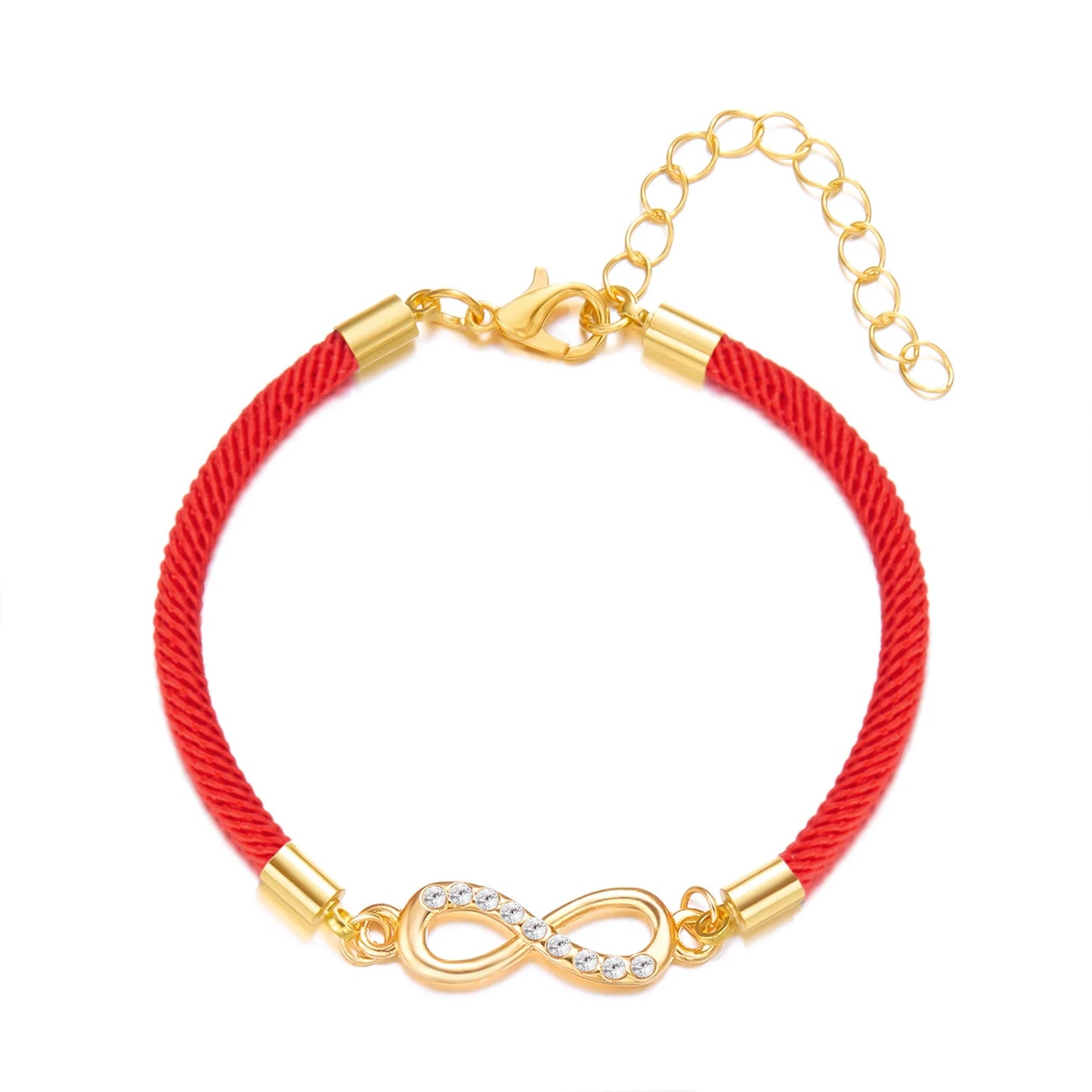 Bracciale Rosso Portafortuna – Infinito Amore Regolabile