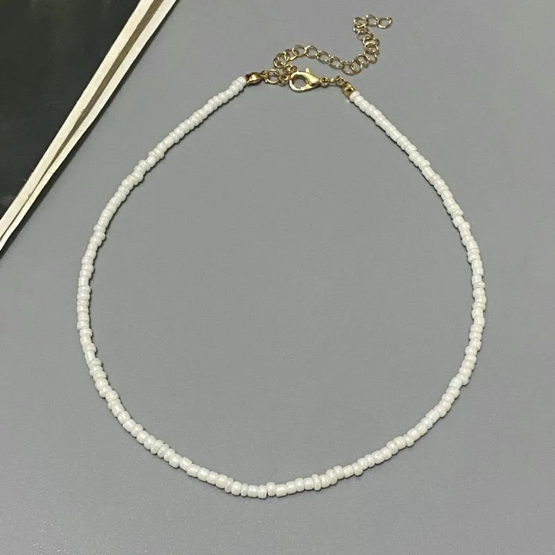 Choker Stella Marina • Perline Colorate Rice Beads • 4 Colori • Unisex | LoveDrop™ Italia