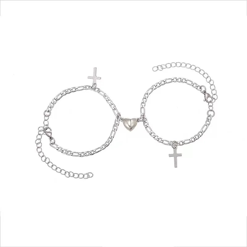 Bracciale di Coppia Magnetico – Buckle Love Edition