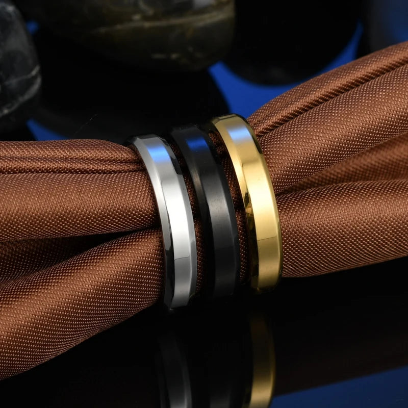 Anello Lettera Incisa | Nome Personalizzato 4mm