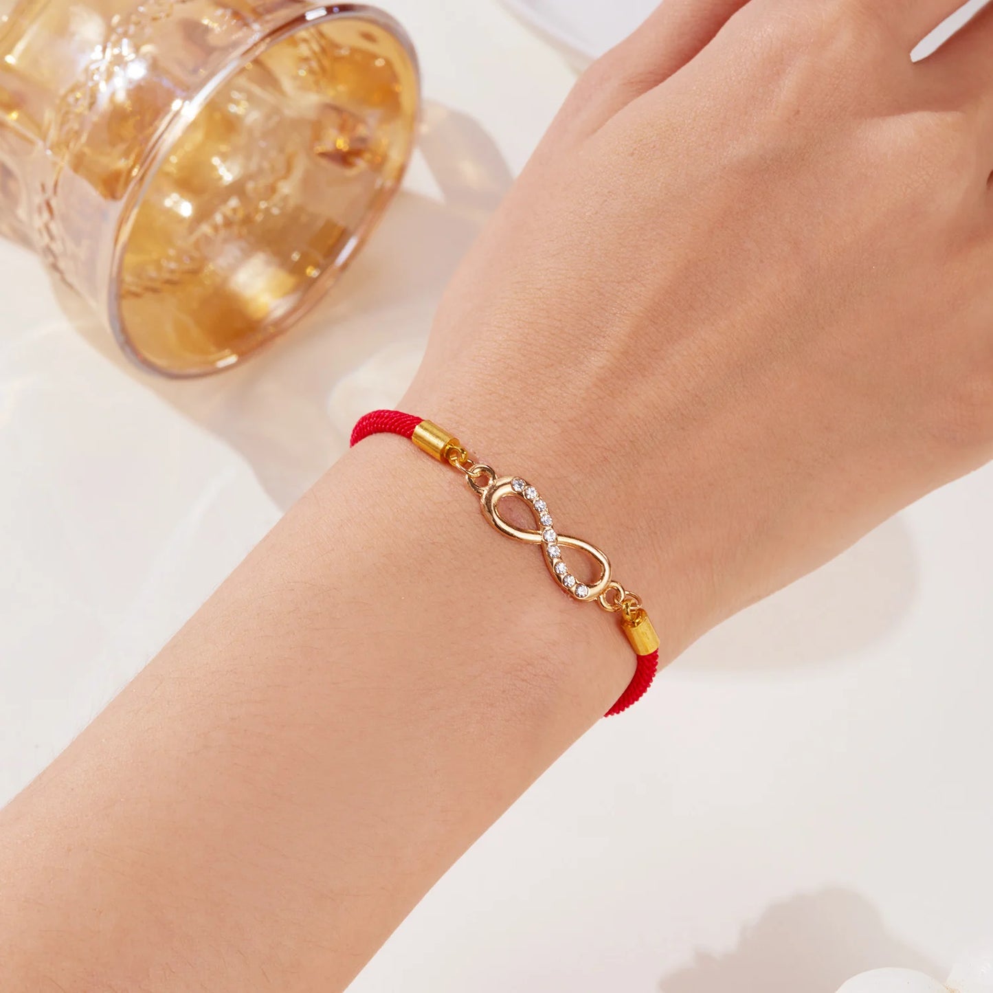 Bracciale Rosso Portafortuna – Infinito Amore Regolabile