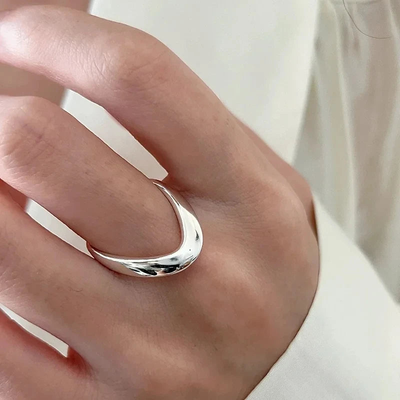 Anello in Argento 925 “Flower Lace” | Elegante, Regolabile, Idea Regalo Romantica