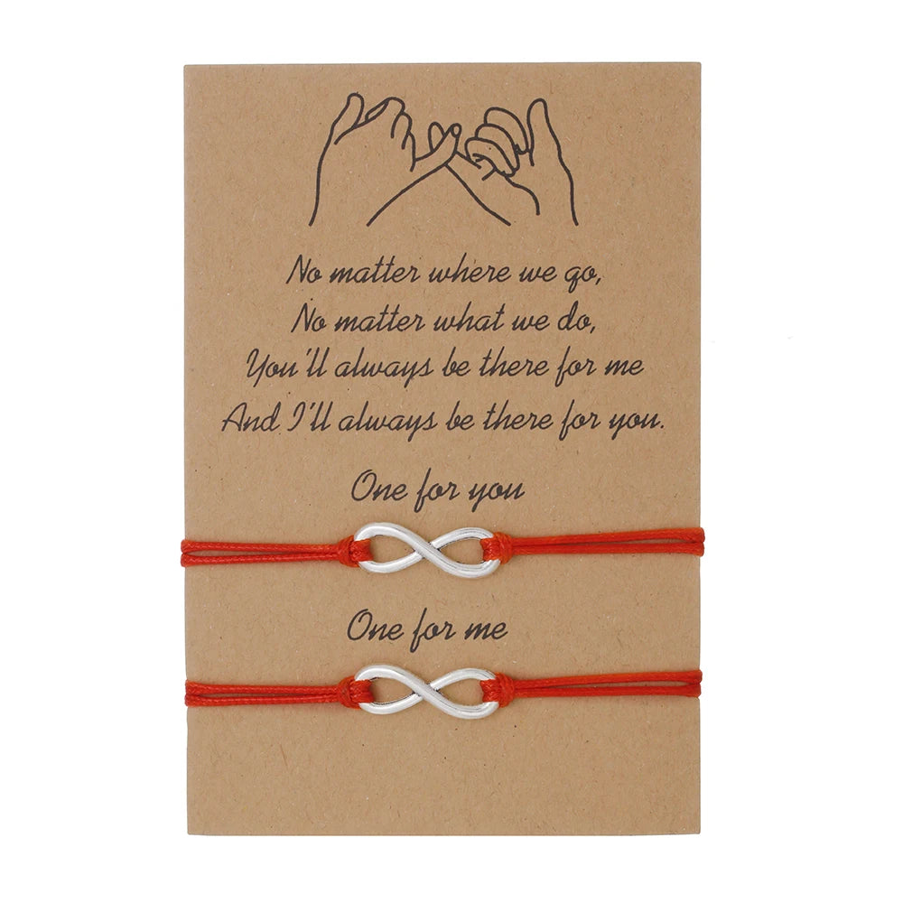 Bracciale Handmade con Simbolo Infinito – Cordino Regolabile